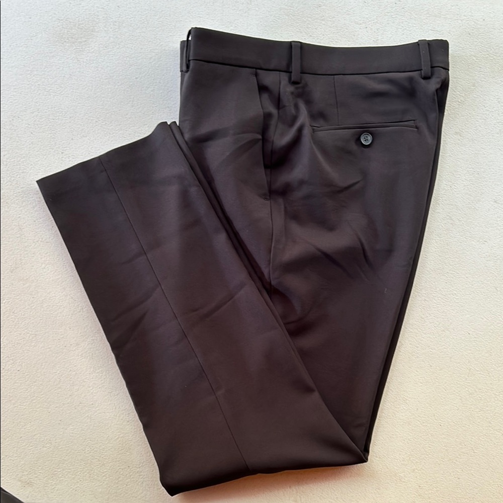 Haggar Black Men's Dress Pants (32x32)